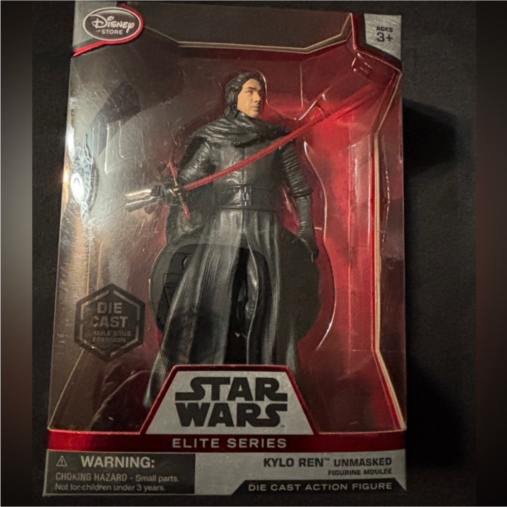 New Kylo REN unmasked Star Wars figure